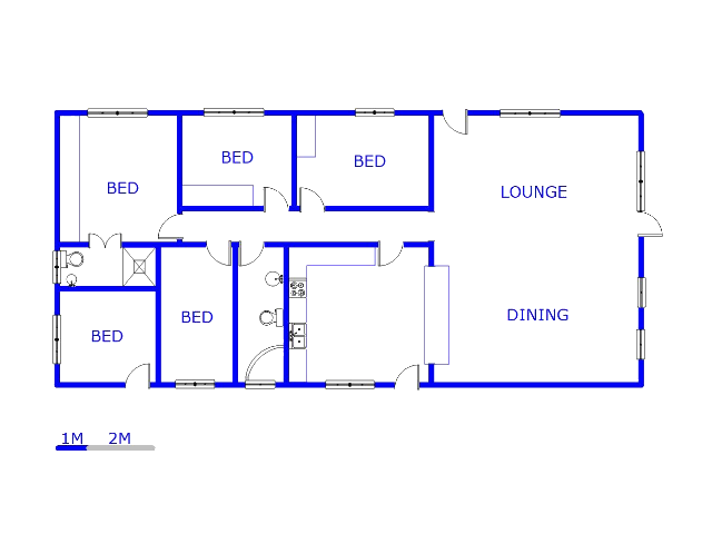 Ground Floor - 173m2 of property for sale in Westdene (JHB)