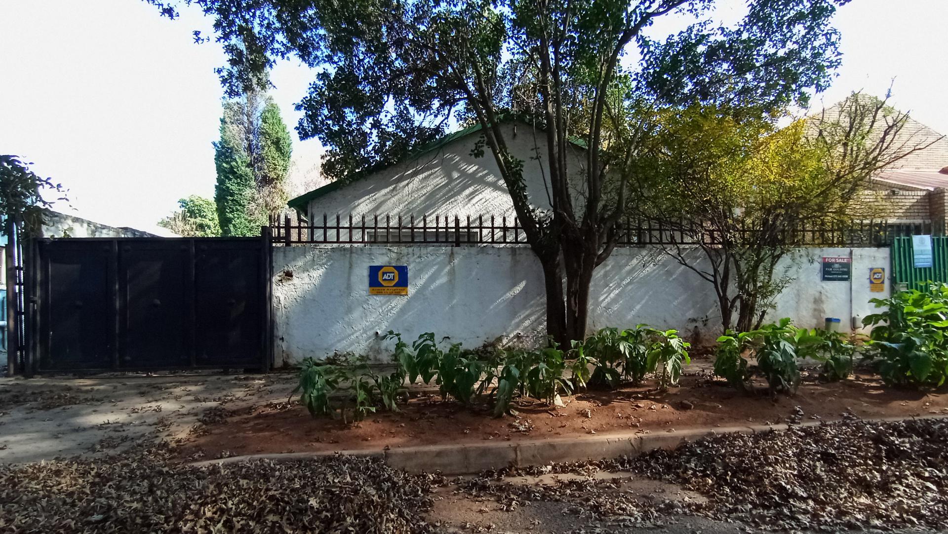 Front View of property in Westdene (JHB)