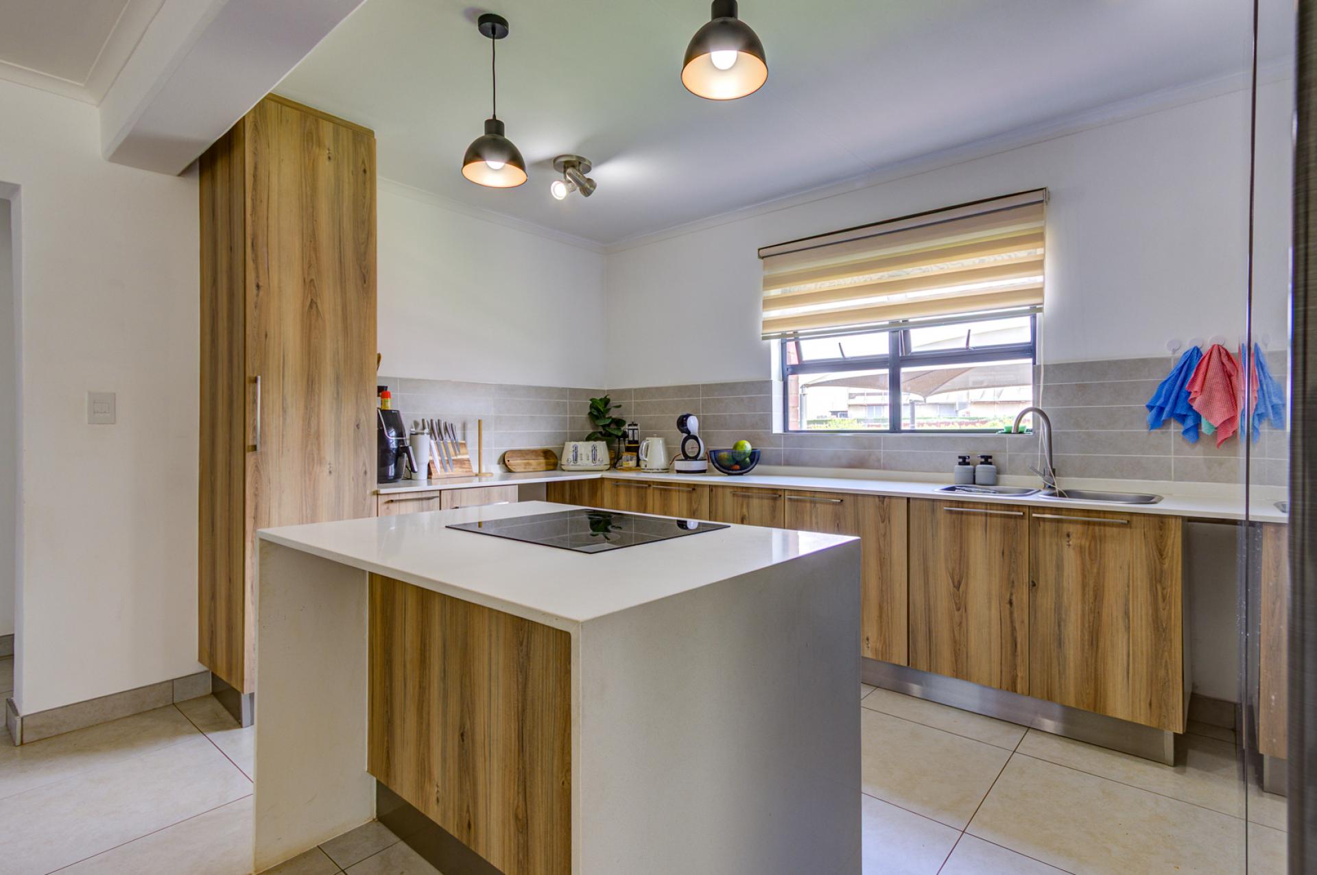 Kitchen of property in Witfontein
