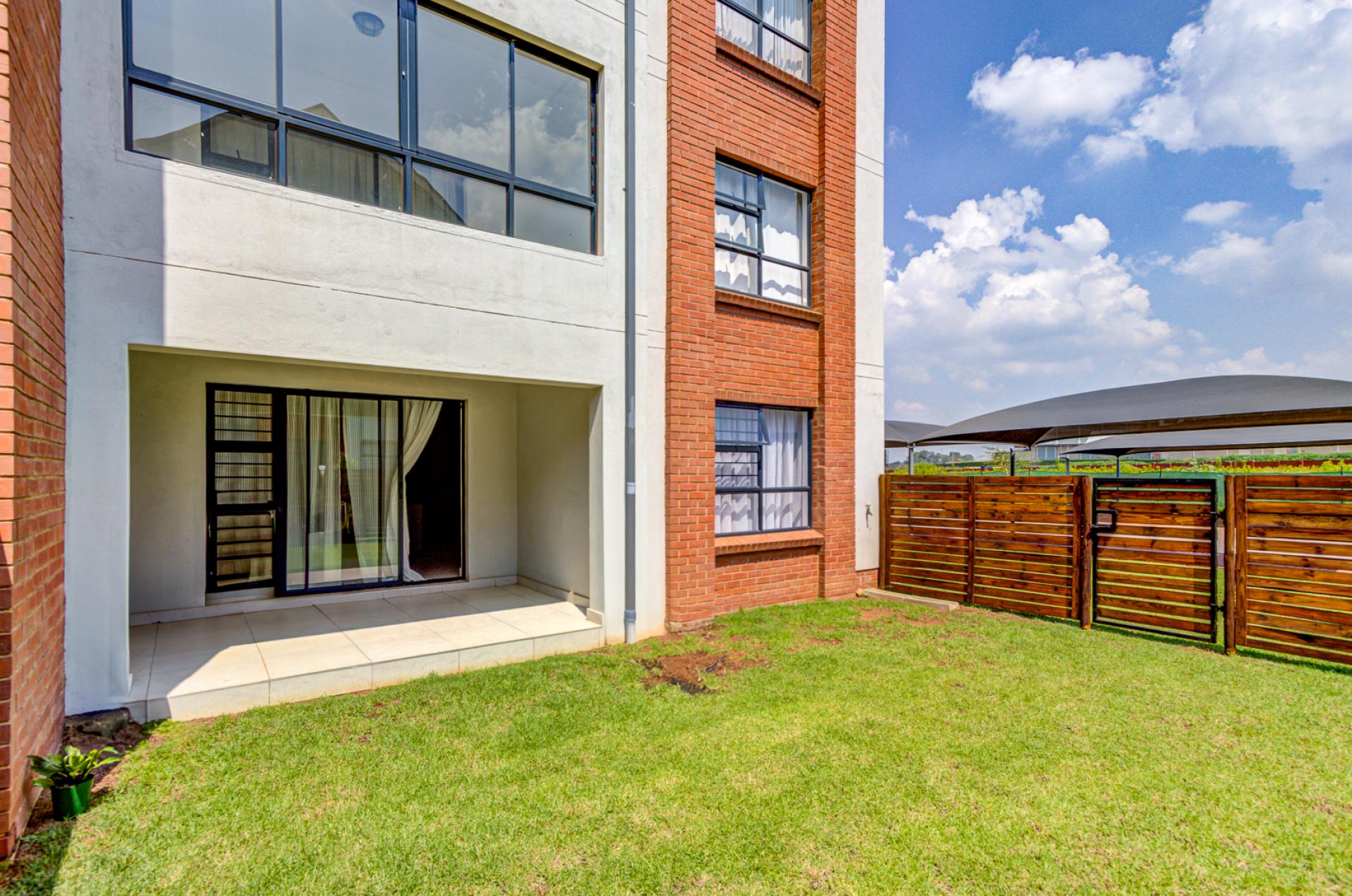 Backyard of property in Witfontein