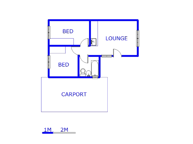 Ground Floor - 59m2 of property for sale in Fleurhof