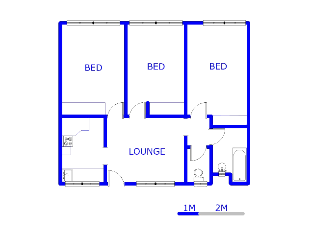 Ground Floor - 70m2 of property for sale in Gezina
