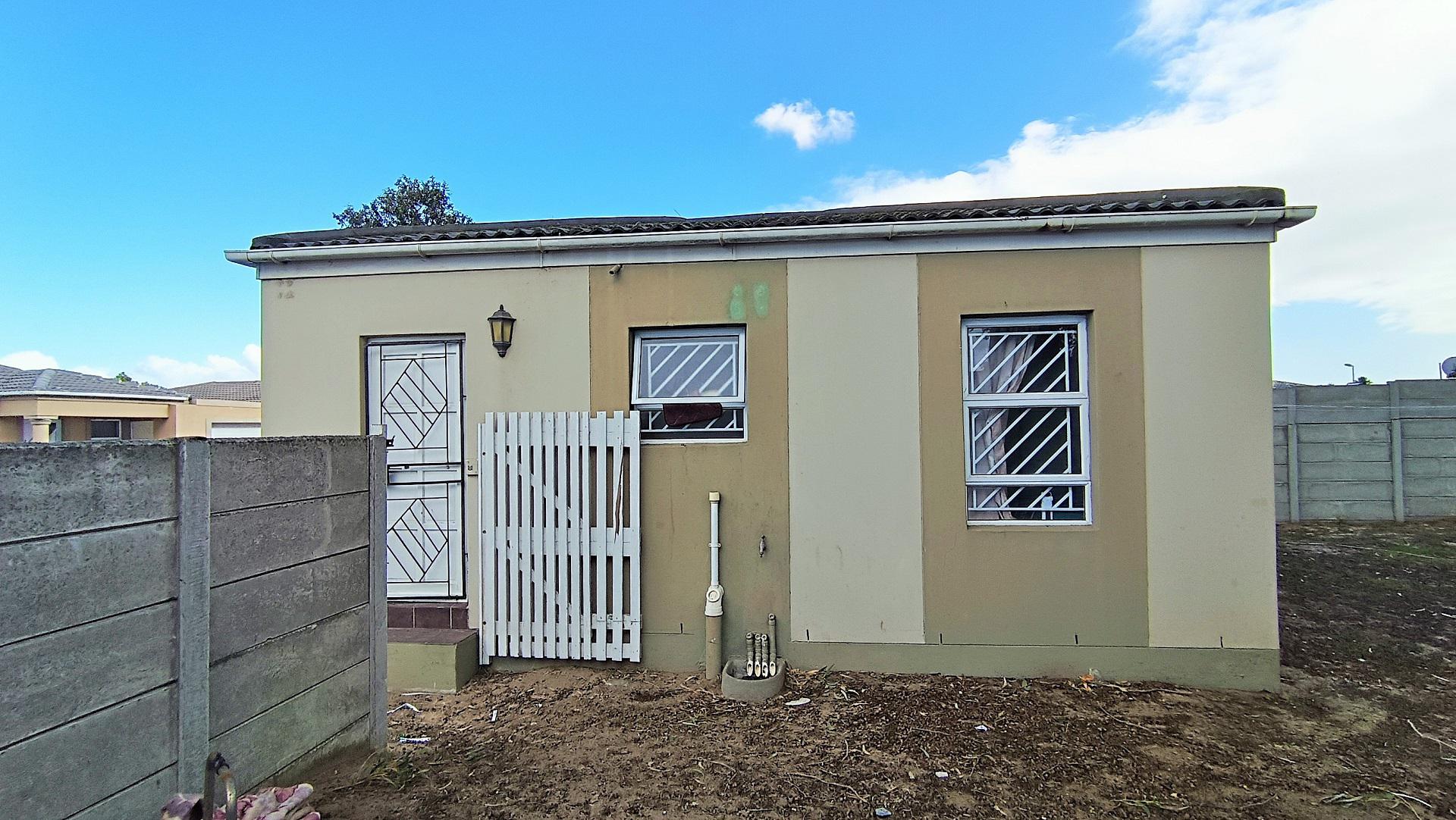 Backyard of property in Blue Downs