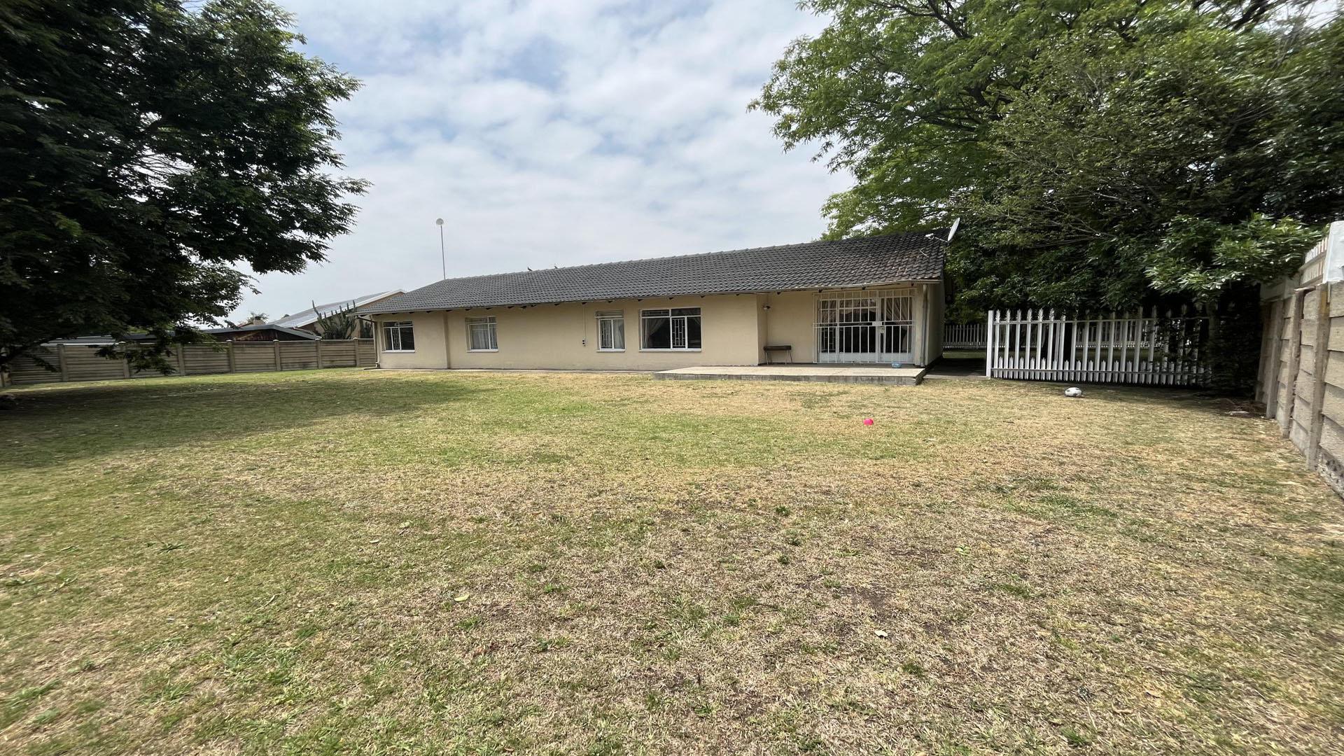 Backyard of property in Secunda