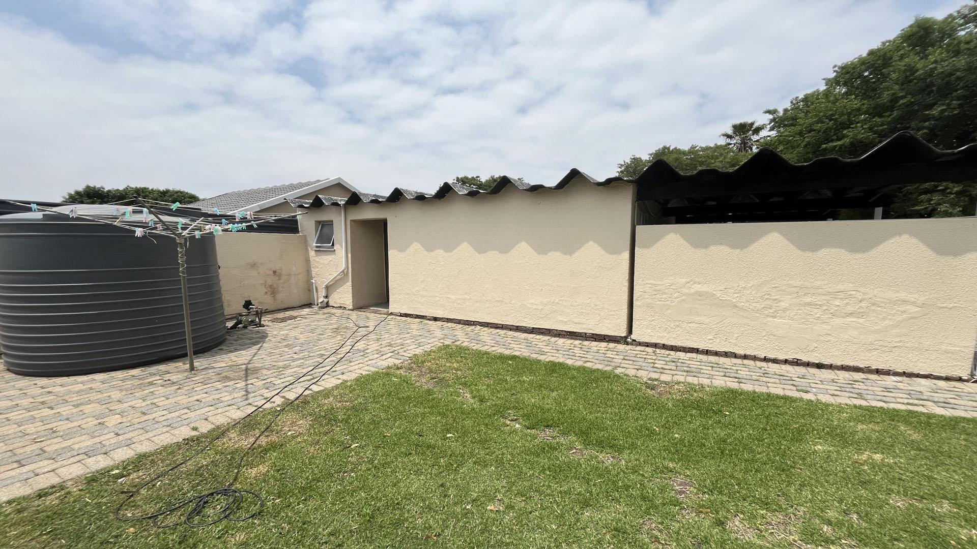 Backyard of property in Secunda