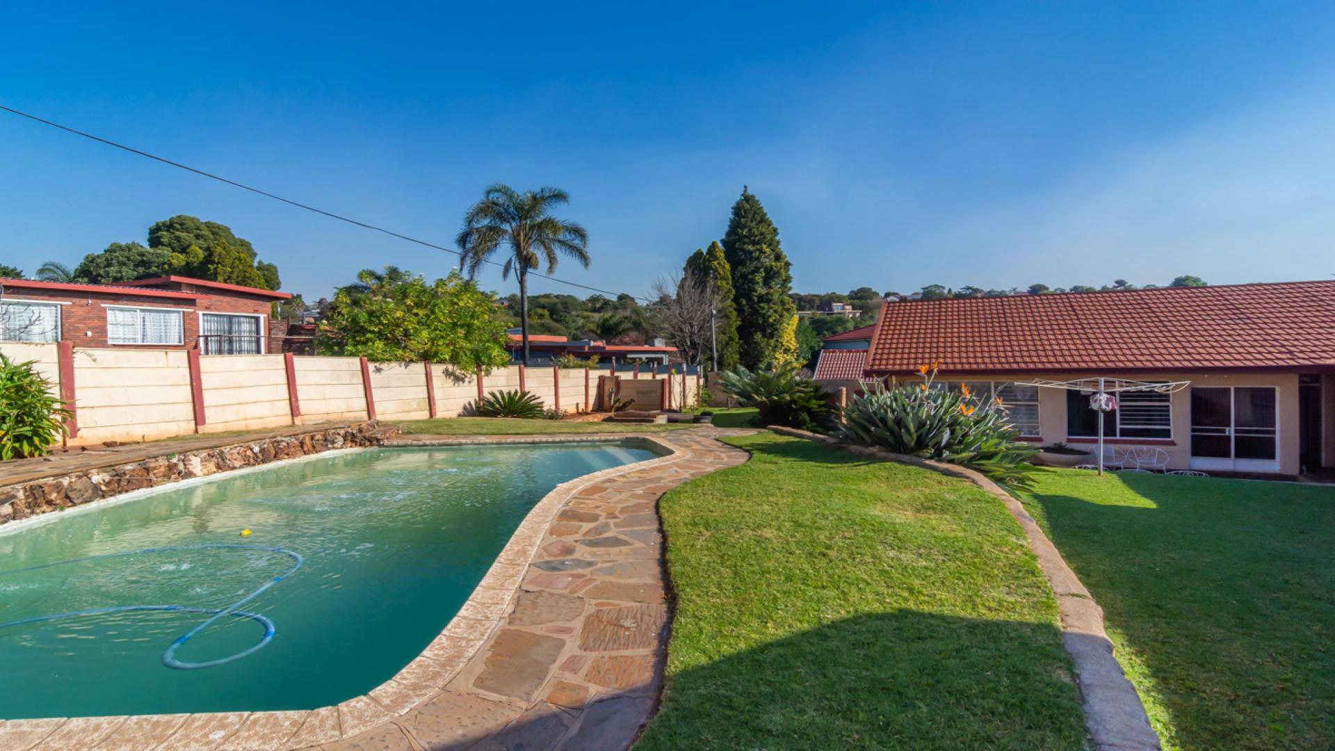 Backyard of property in Wilropark