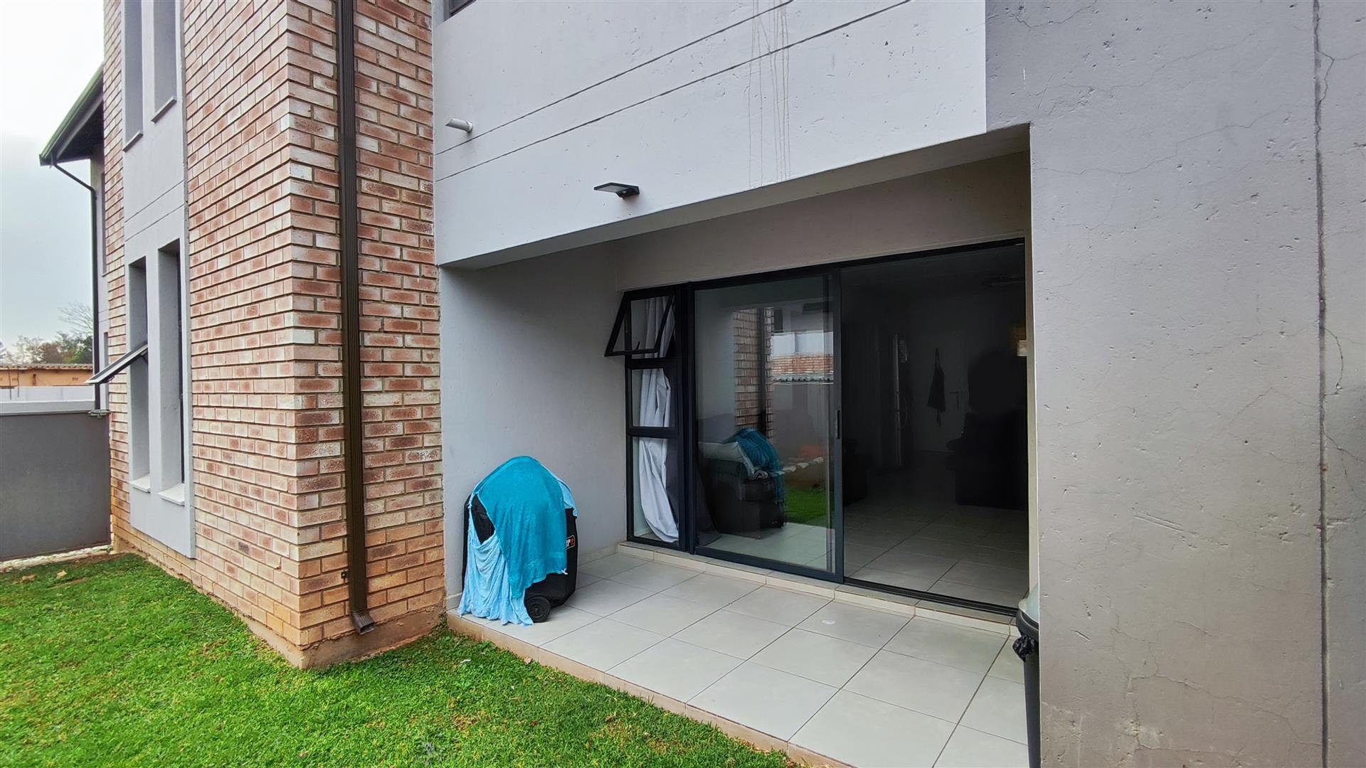 Backyard of property in Rynfield