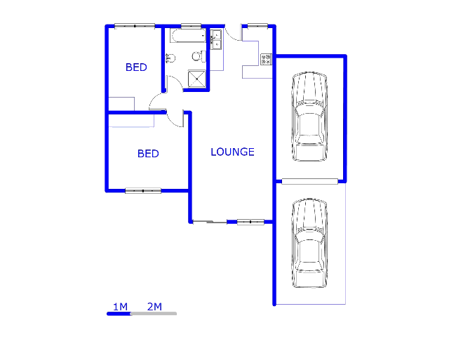 Floor plan of the property in Equestria