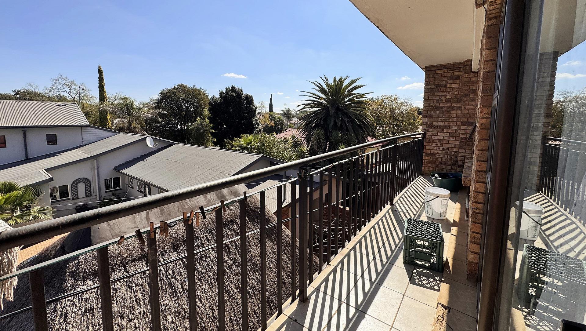Balcony of property in Potchefstroom
