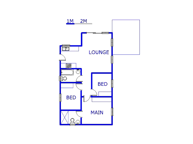 Ground Floor - 91m2 of property for sale in Albertsdal