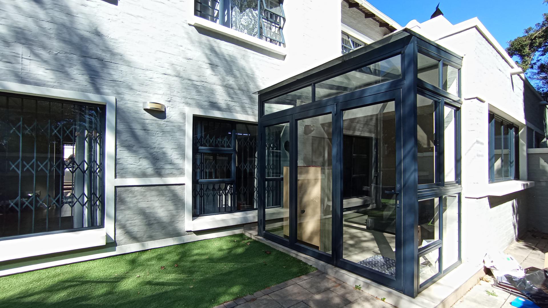 Backyard of property in Blackheath - JHB