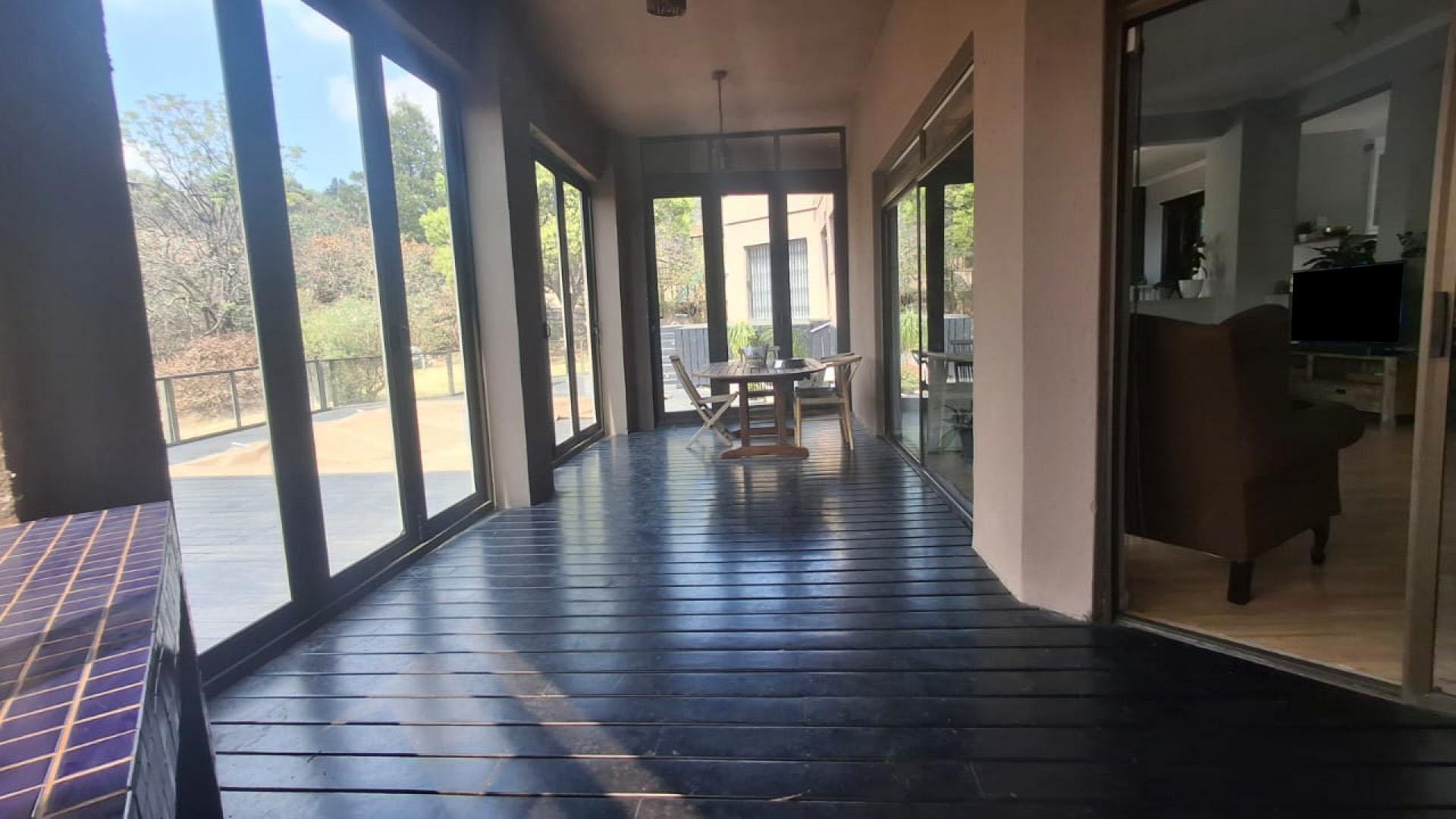 Patio of property in Kloofendal