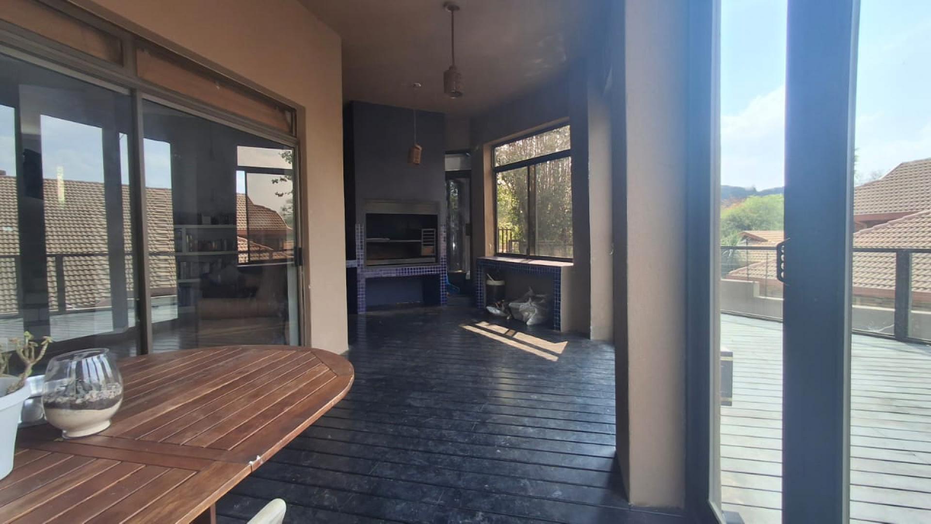 Patio of property in Kloofendal