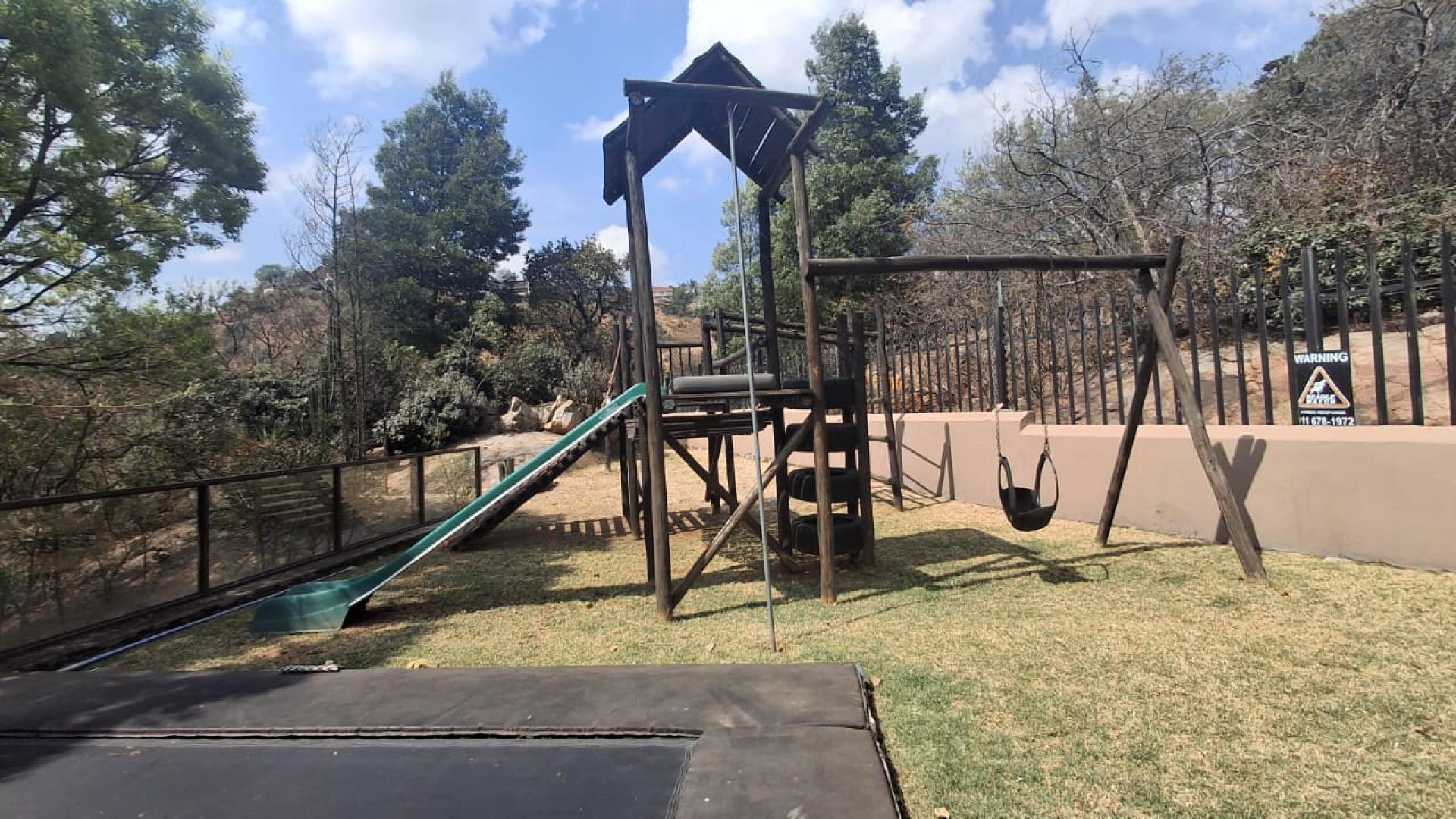 Backyard of property in Kloofendal