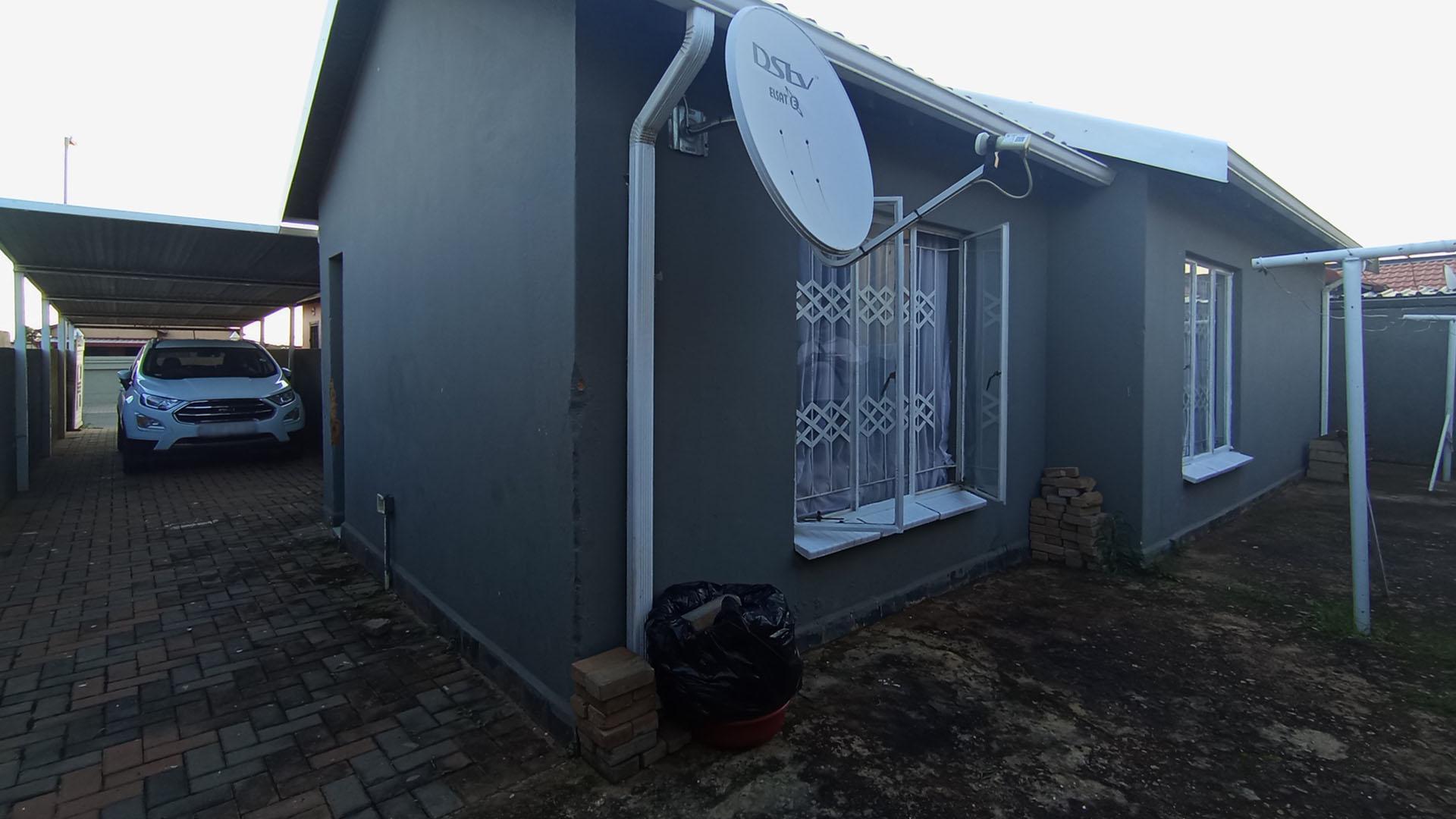 Backyard of property in Soshanguve East