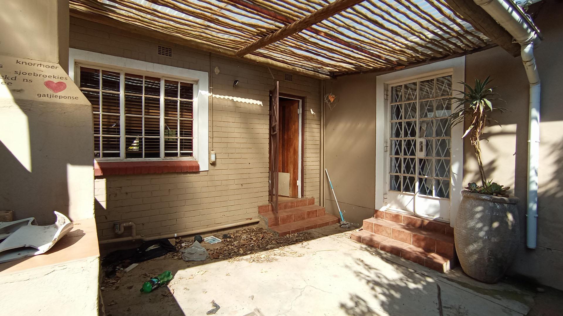 Backyard of property in Cullinan