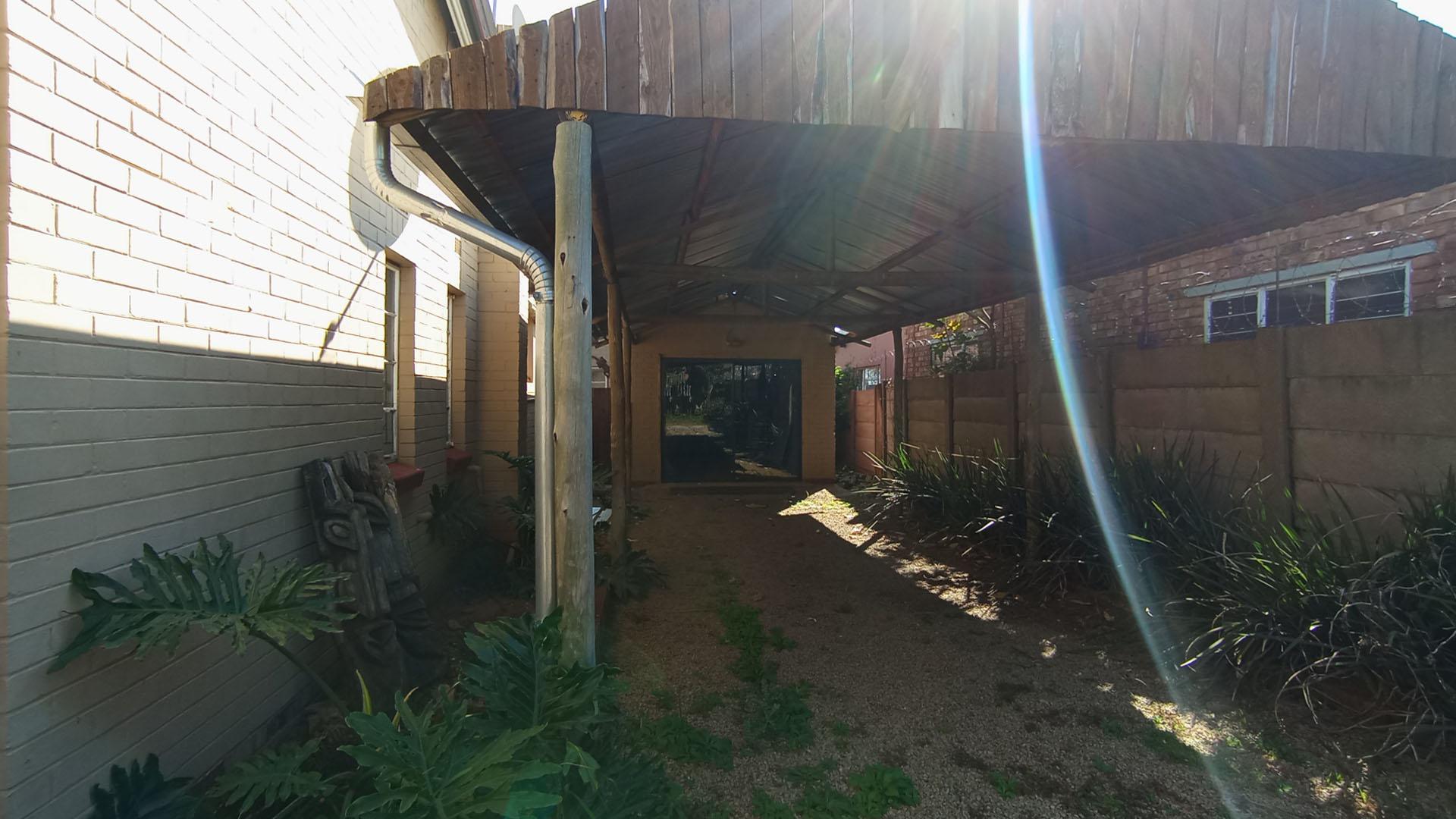 Backyard of property in Cullinan