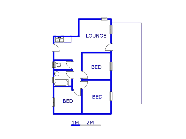 Ground Floor - 91m2 of property for sale in Palm Ridge