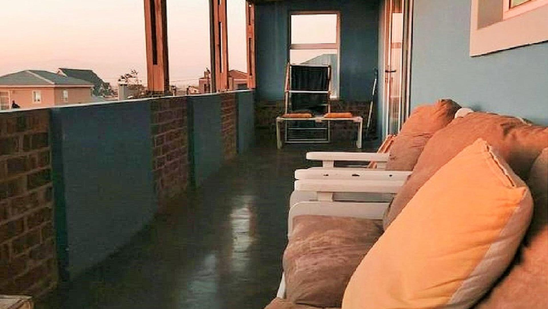 Balcony of property in Hawston