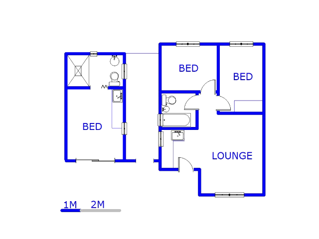 Ground Floor - 59m2 of property for sale in Fleurhof