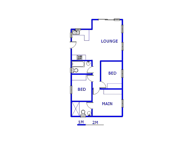Ground Floor - 71m2 of property for sale in Albertsdal