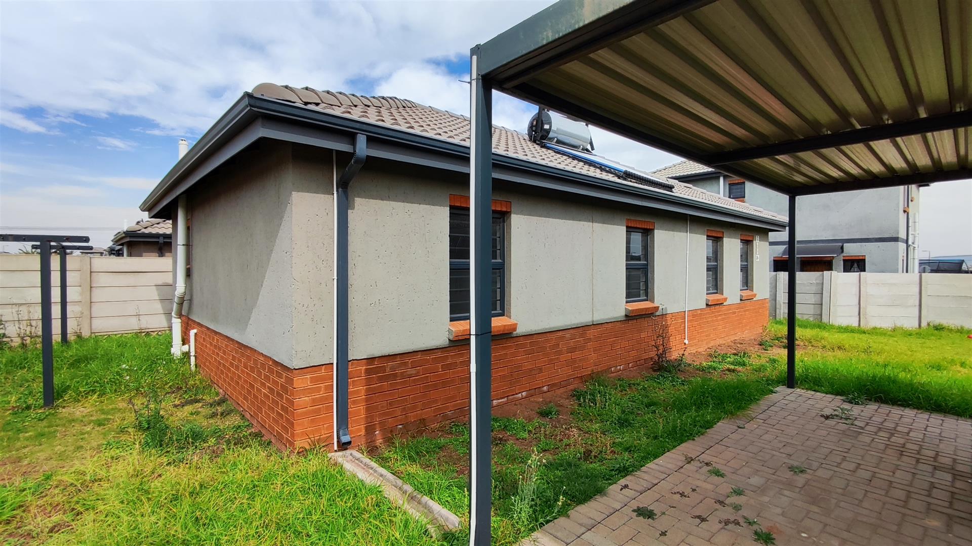 Backyard of property in Albertsdal