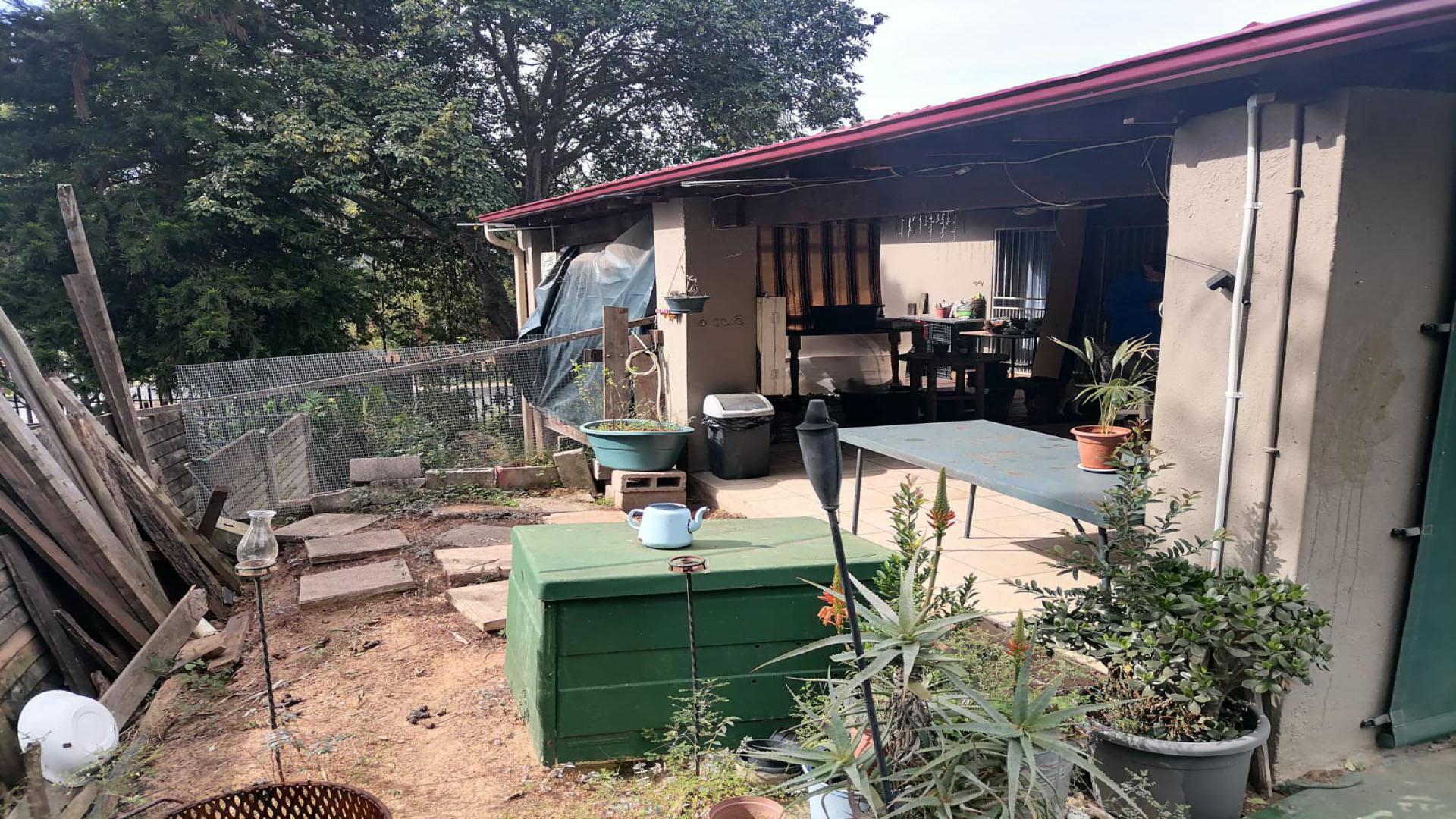 Backyard of property in West Acres