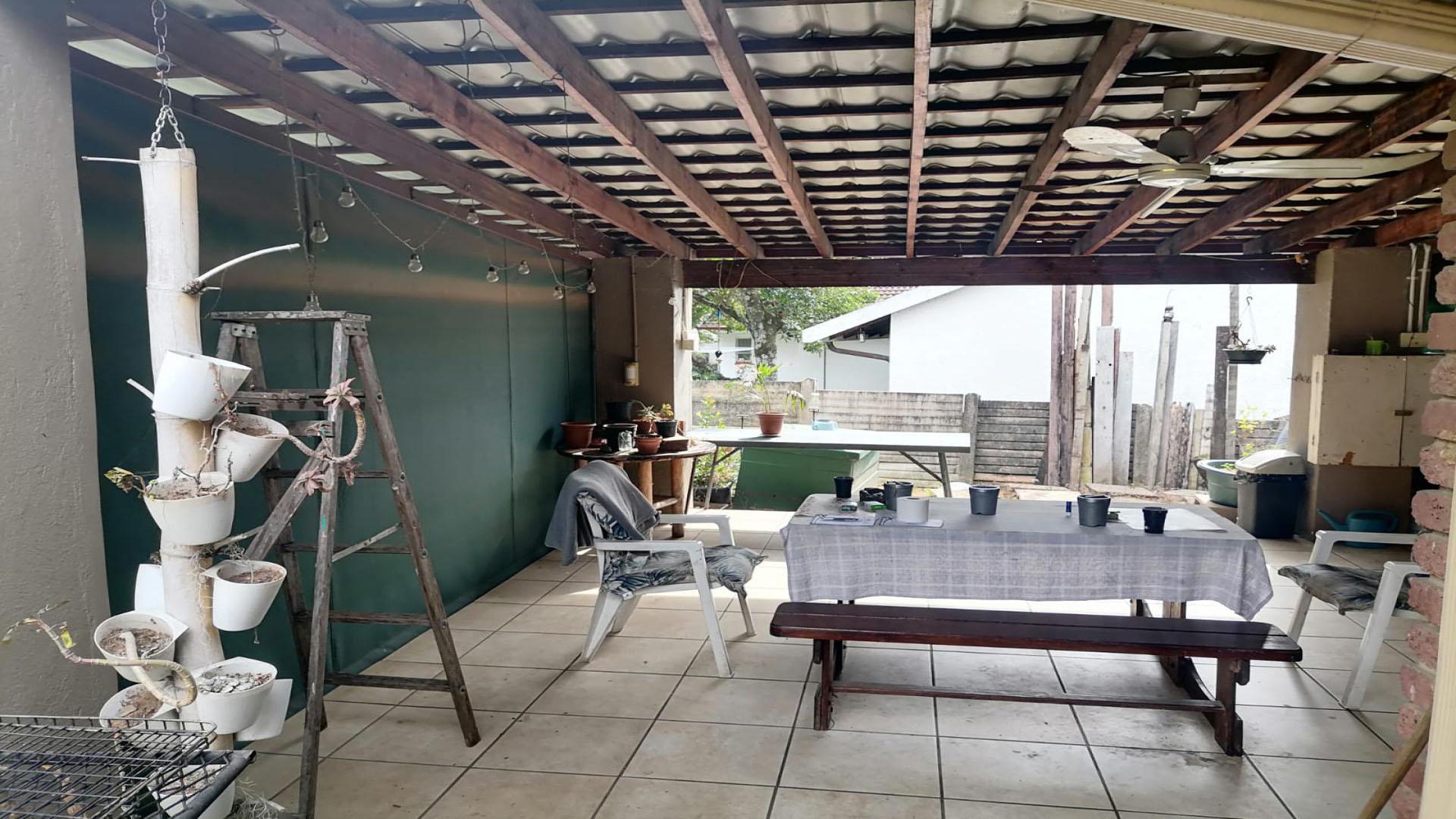 Patio of property in West Acres