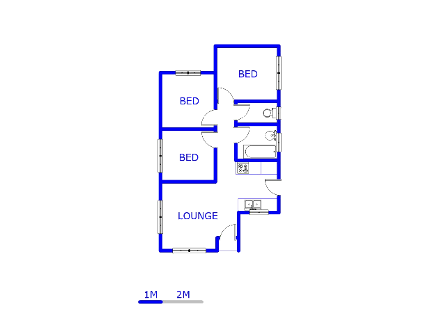 Ground Floor - 47m2 of property for sale in Soshanguve East