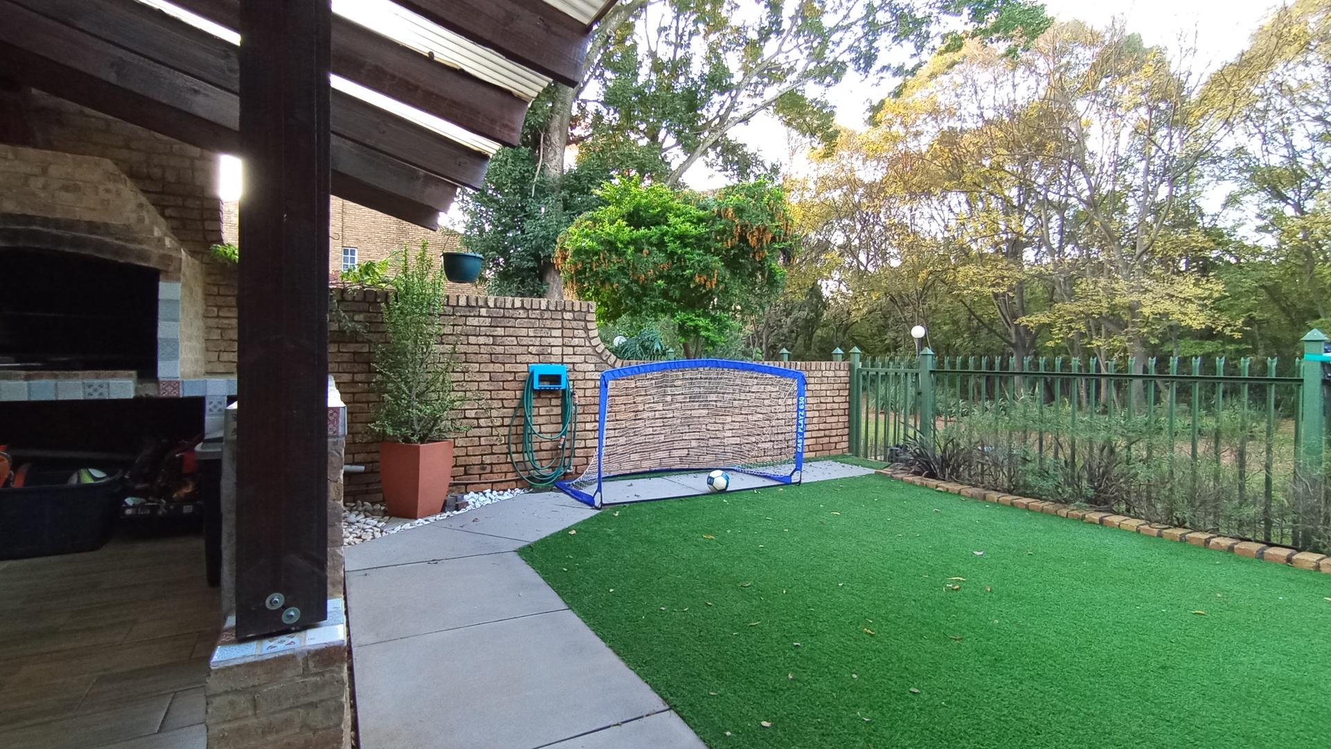 Backyard of property in Hennopspark