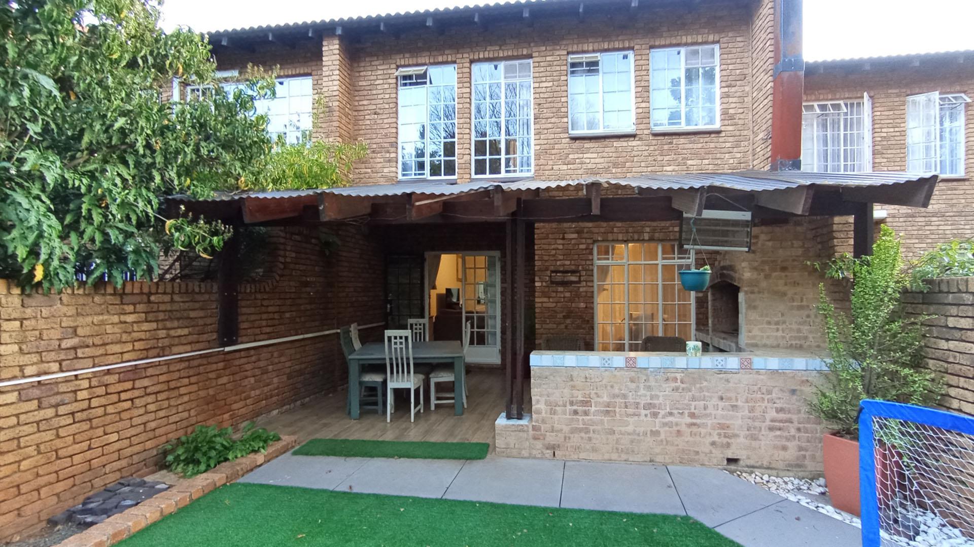 Backyard of property in Hennopspark