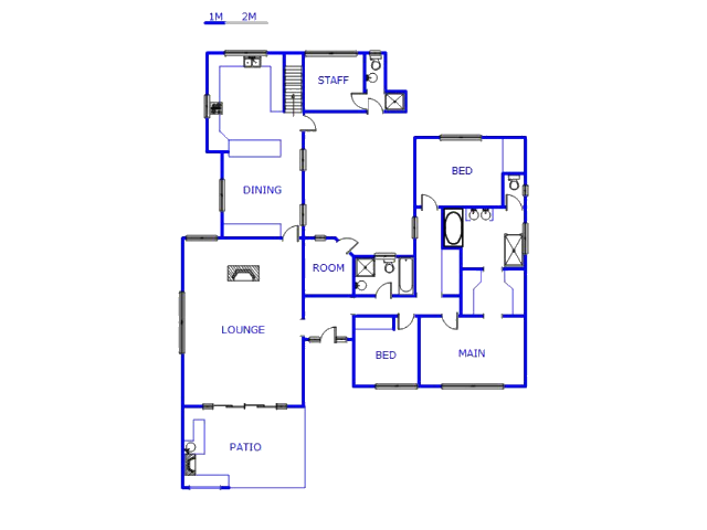Ground Floor - 266m2 of property for sale in Blairgowrie
