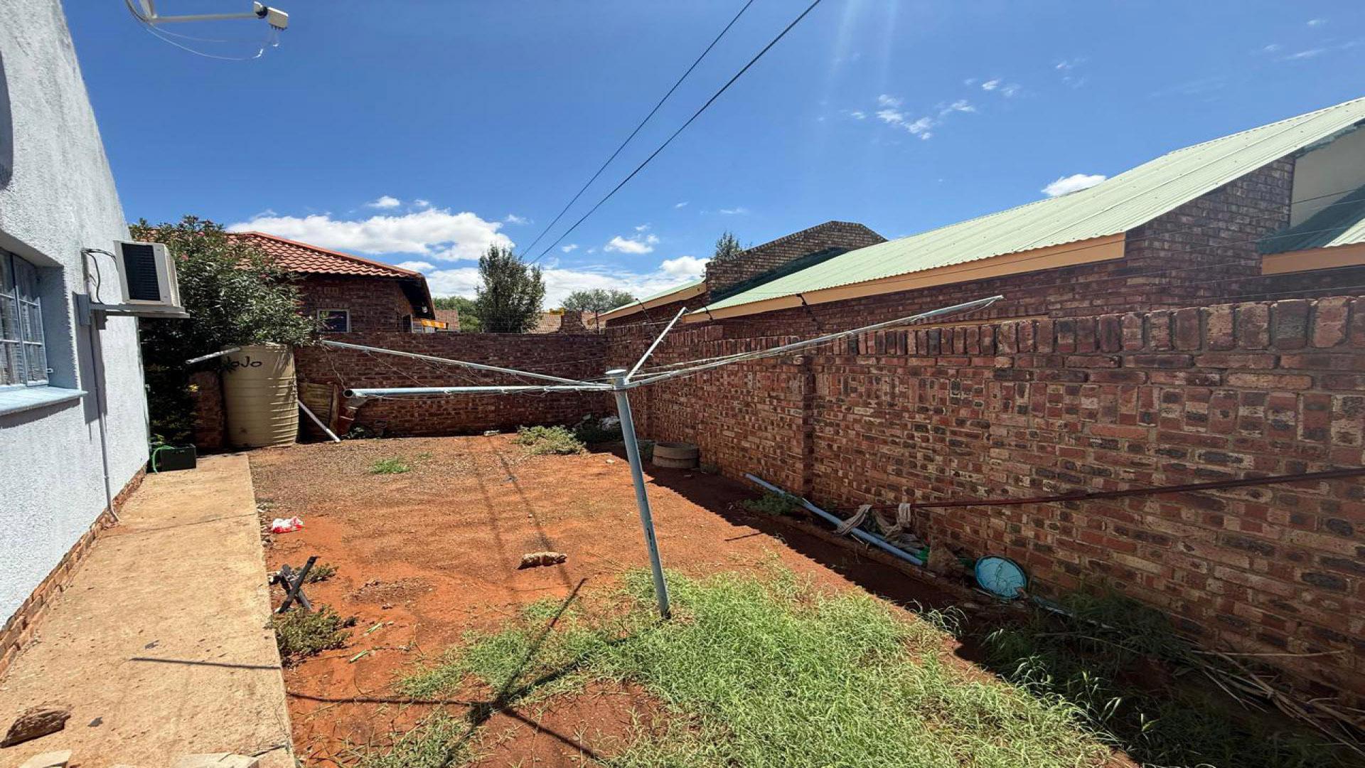 Backyard of property in Kimberley