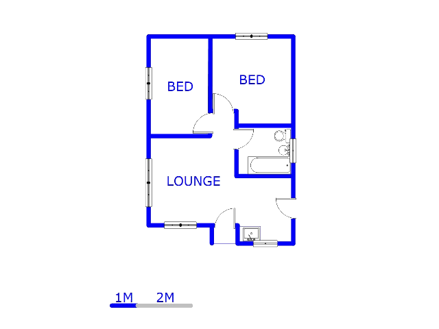 Ground Floor - 45m2 of property for sale in Soshanguve East