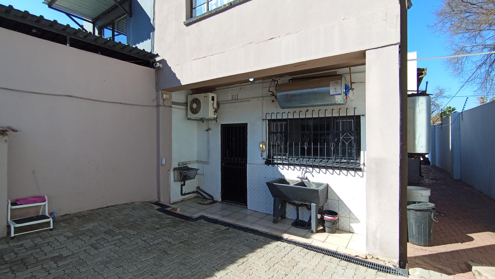 Backyard of property in Cyrildene