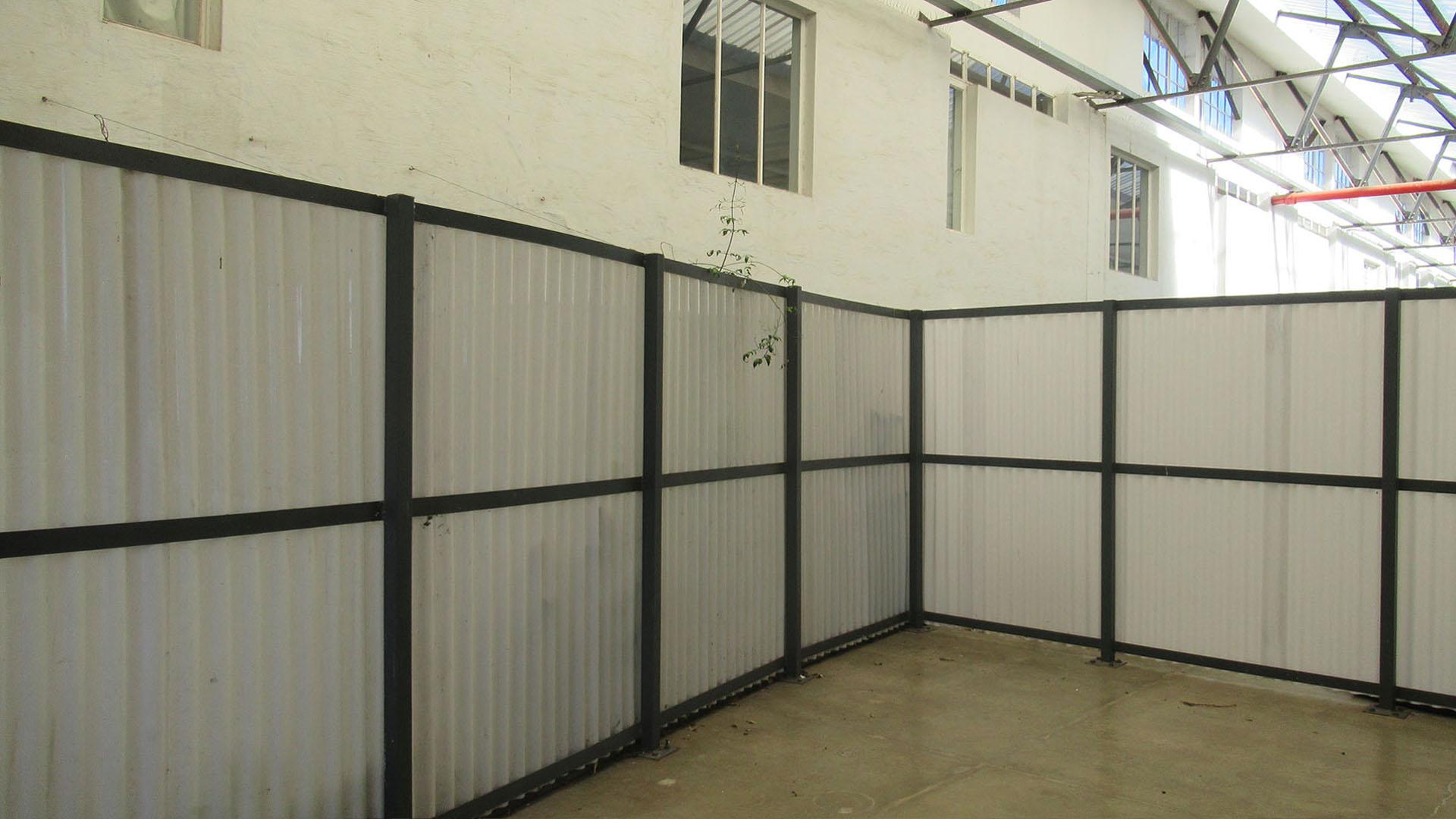 Backyard of property in Braamfontein