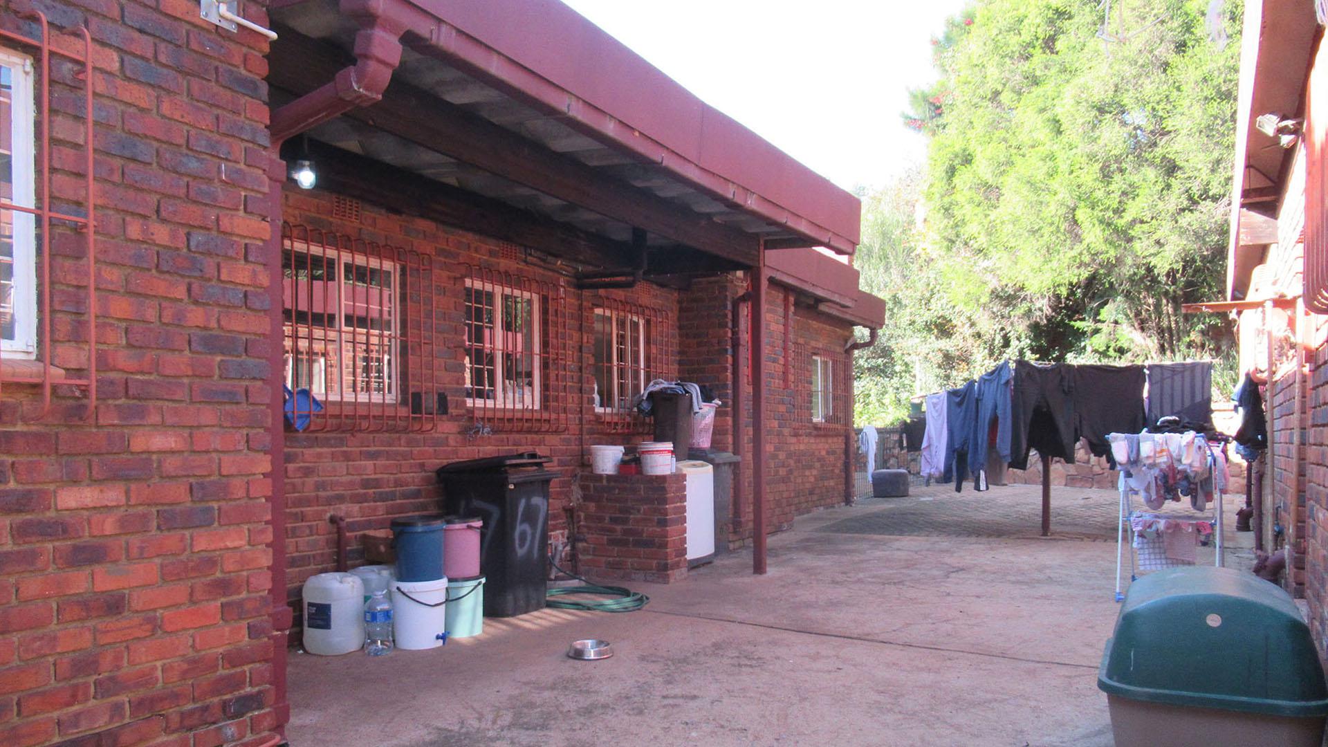 Backyard of property in Kloofendal