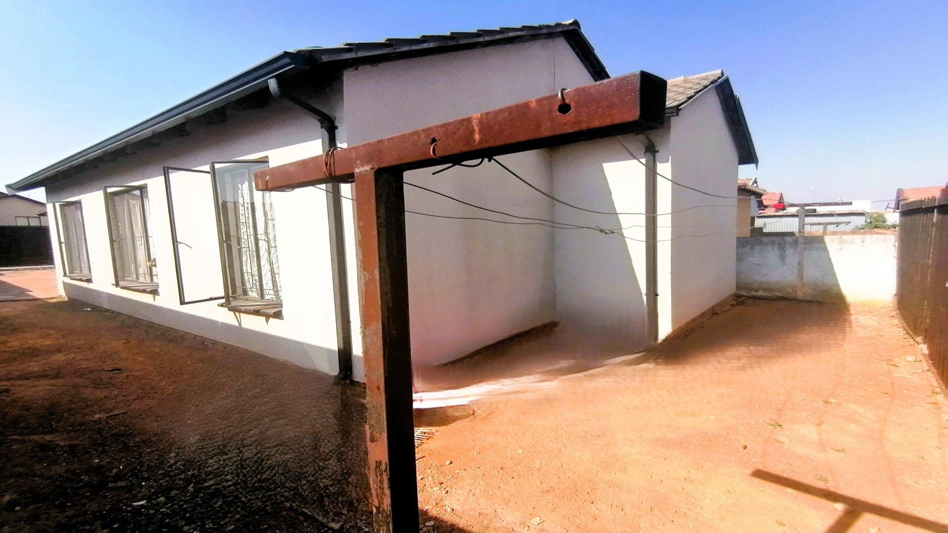 Backyard of property in Soshanguve East