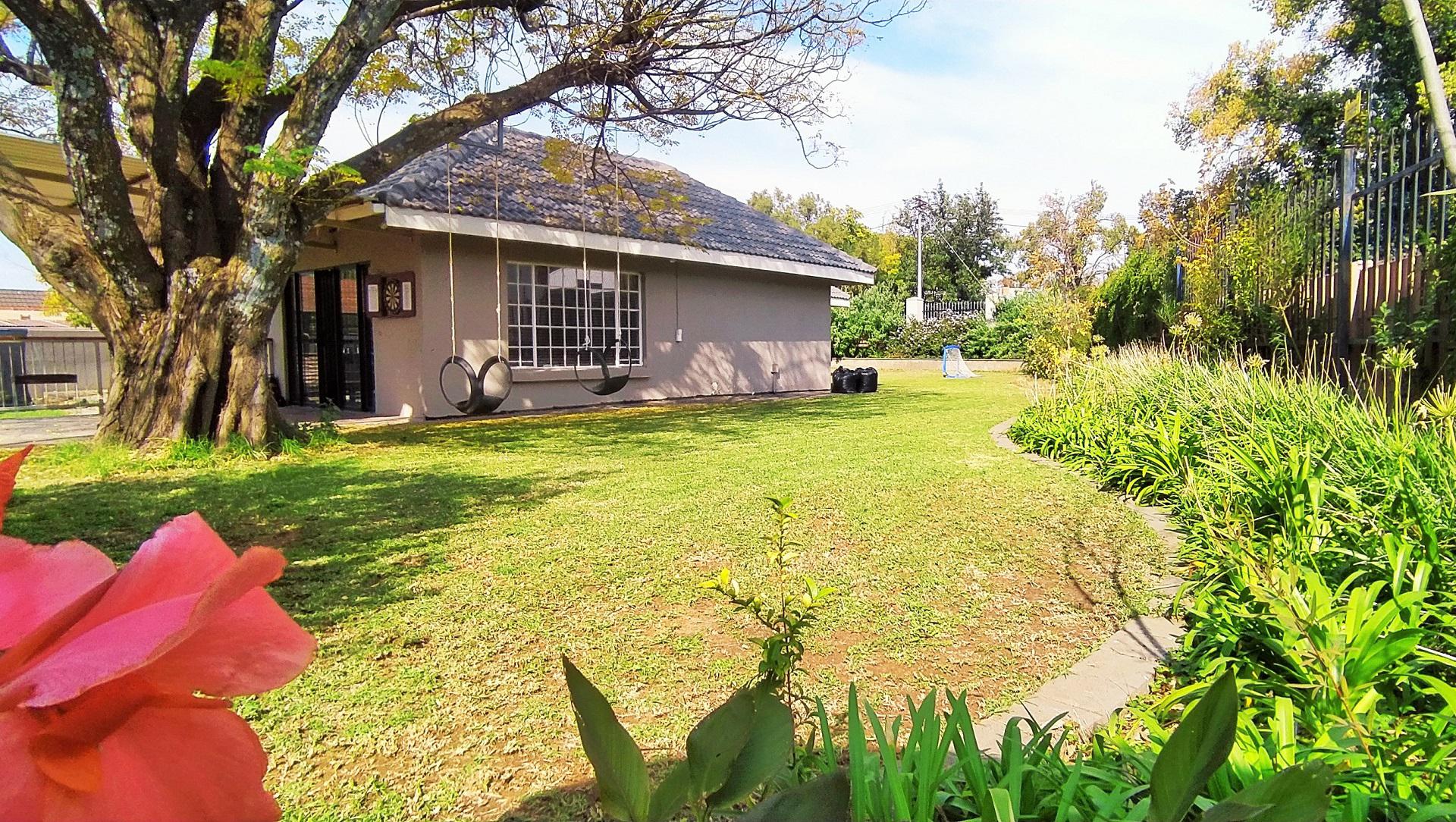 Backyard of property in Dan Pienaar