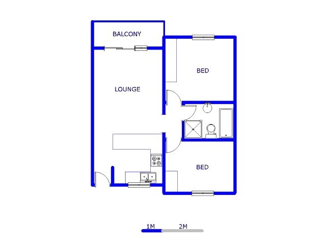1st Floor - 62m2 of property for sale in Guldenland
