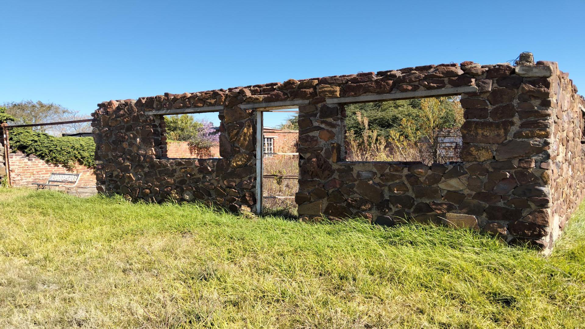 Backyard of property in Koster