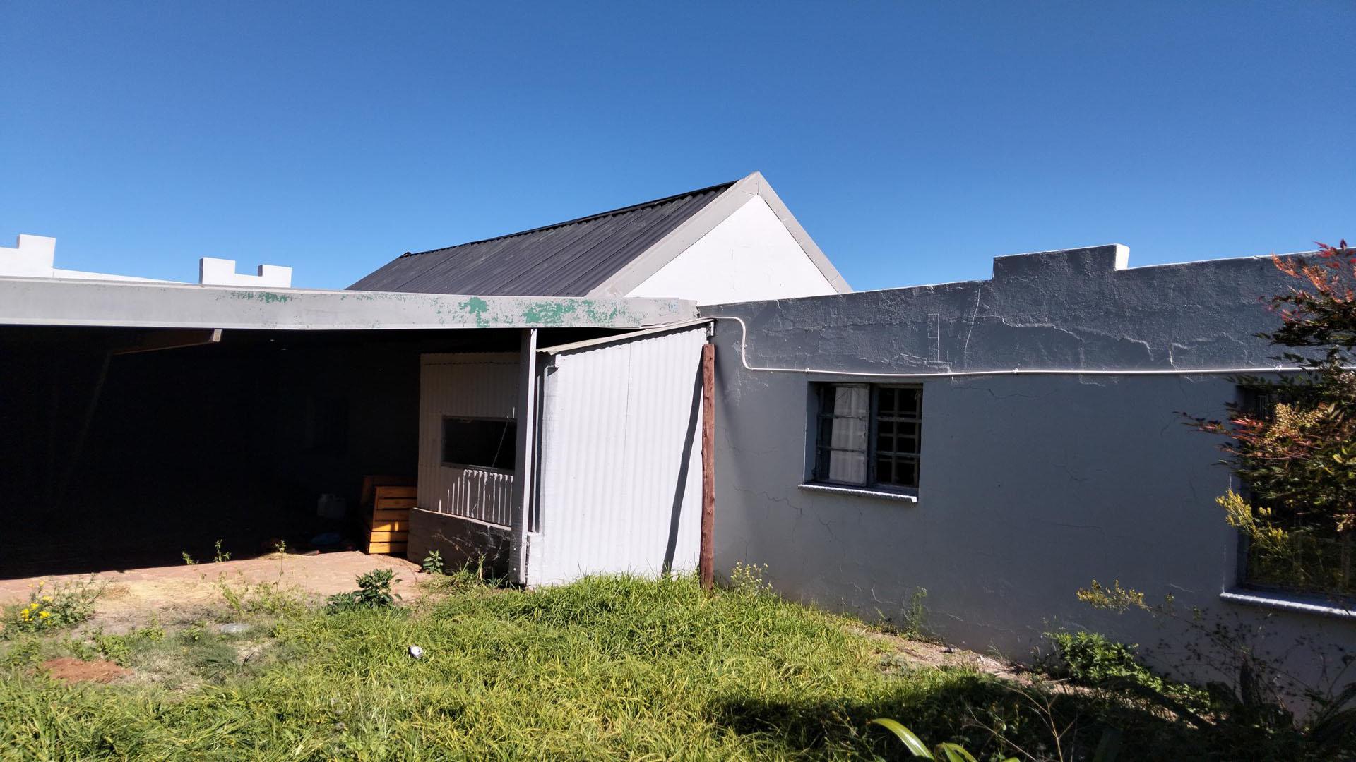 Backyard of property in Koster