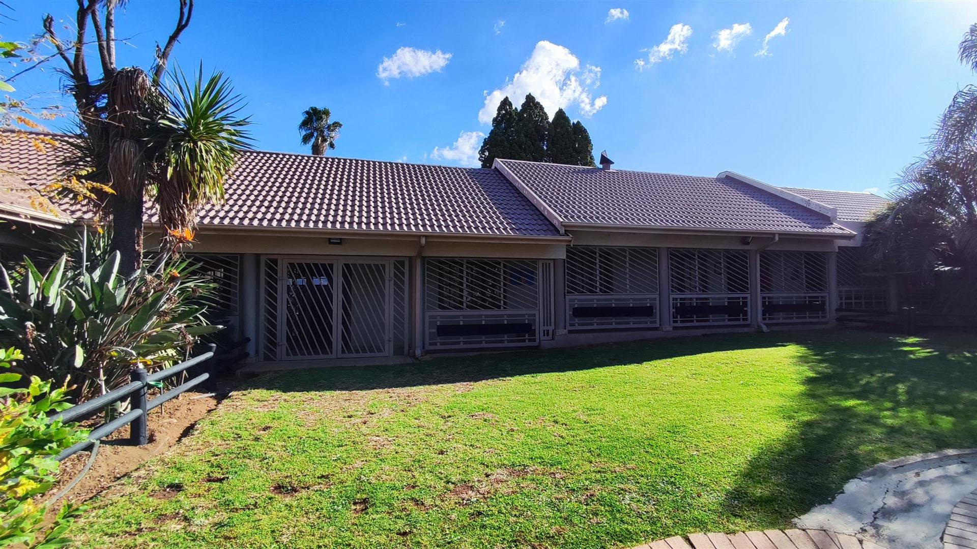 Backyard of property in Van Riebeeckpark