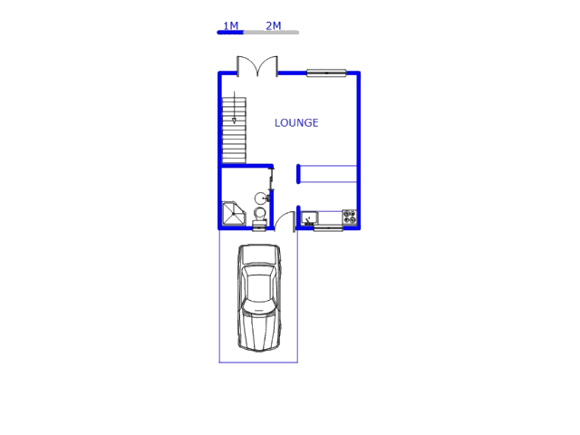 Floor plan of the property in Meer En See