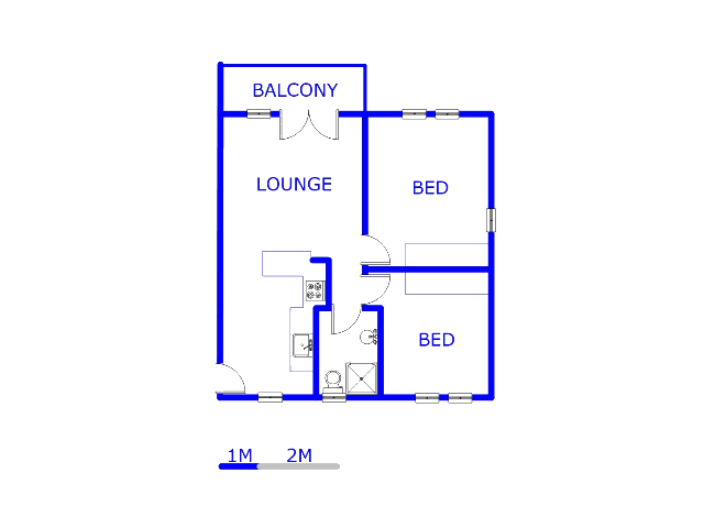 Ground Floor - 62m2 of property for sale in Kosmosdal