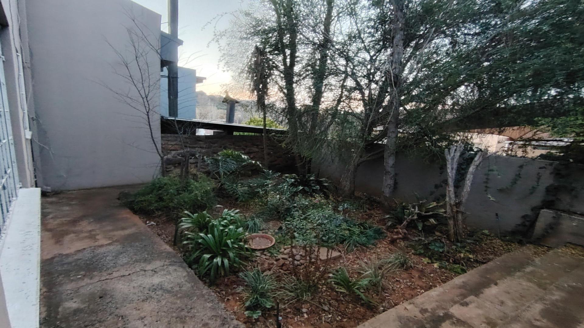 Backyard of property in Bloemfontein