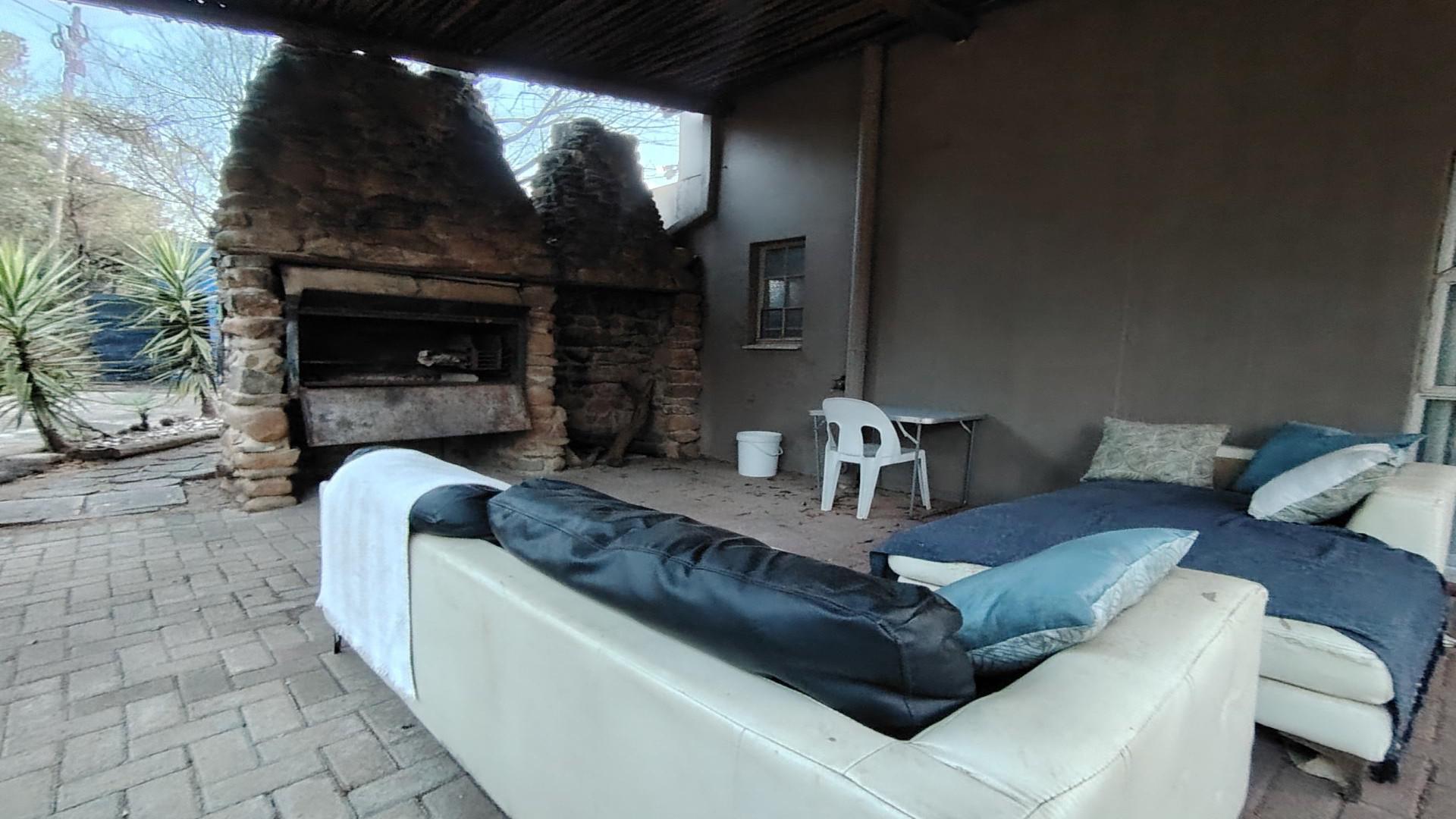 Patio of property in Bloemfontein