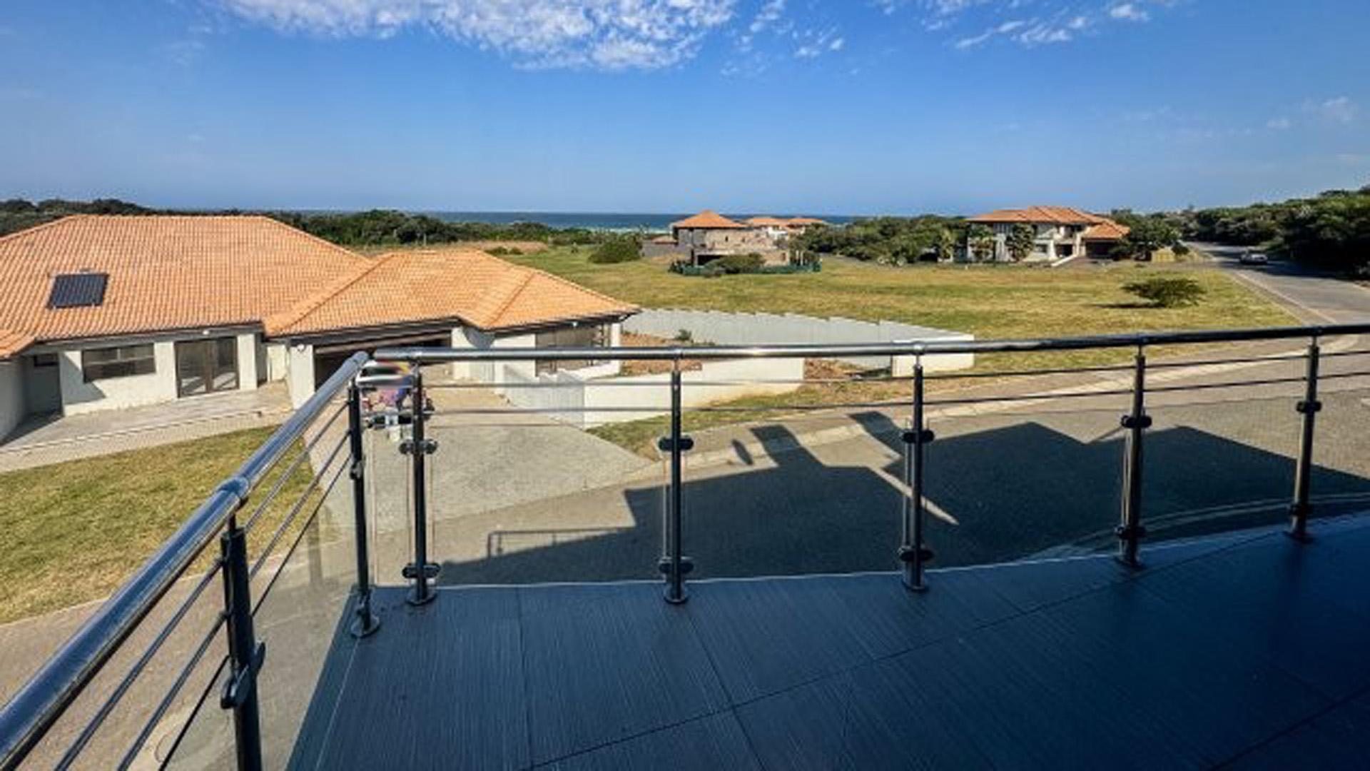 Balcony of property in Winterstrand