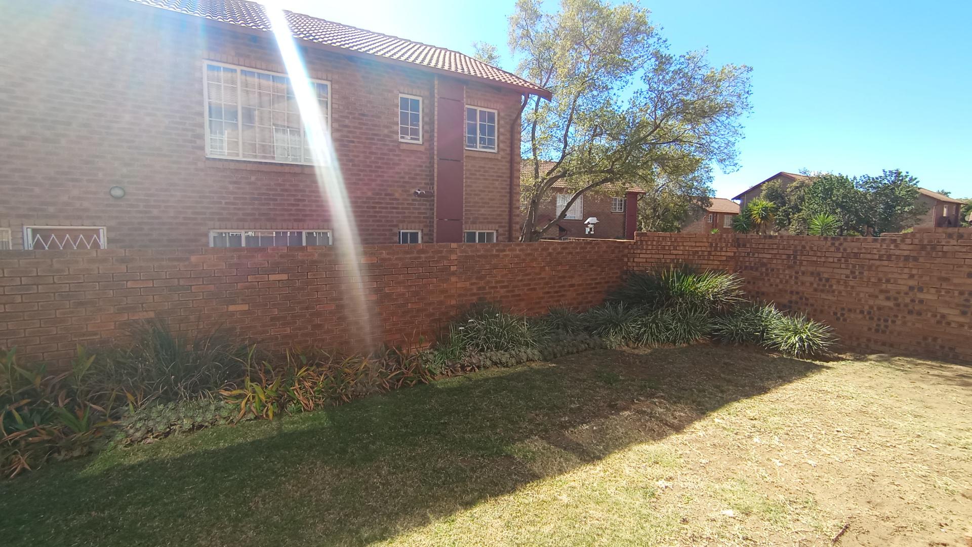 Backyard of property in The Reeds