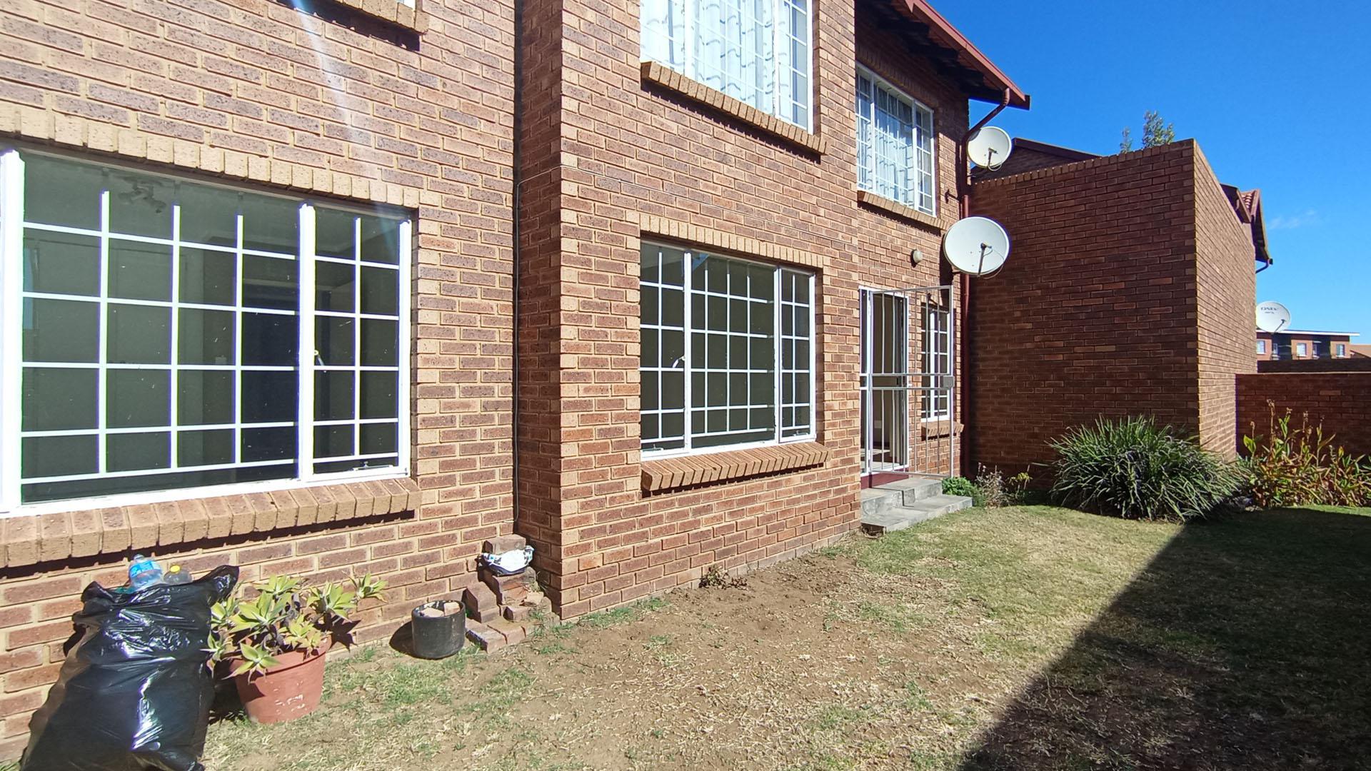 Backyard of property in The Reeds
